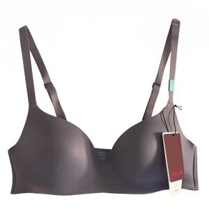 Tommy John Women Second Skin NWT Bra Lightly Lined Demi  Size 34D purple